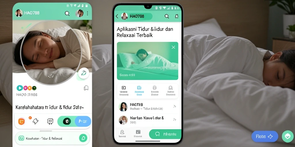 Tampilan antarmuka HAO788 yang sederhana dan menenangkan.