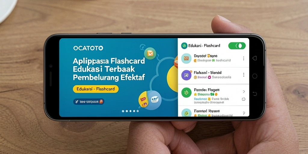 Tampilan antarmuka aplikasi OCATOTO yang interaktif dan ramah pengguna.